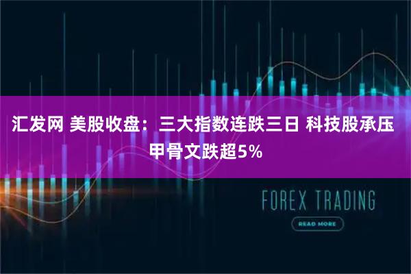 汇发网 美股收盘：三大指数连跌三日 科技股承压 甲骨文跌超5%