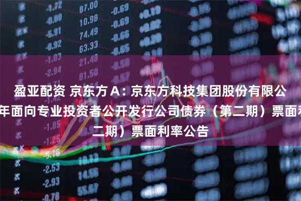 盈亚配资 京东方Ａ: 京东方科技集团股份有限公司2025年面向专业投资者公开发行公司债券（第二期）票面利率公告